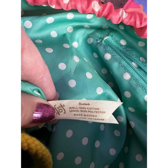 Matilda Jane Kids Floral Backpack Multicolor Medium Drawstring Casual - Picture 6 of 12